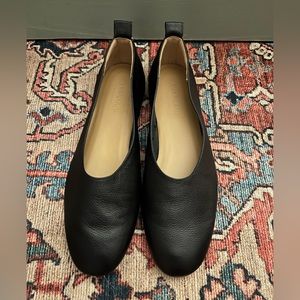 Everlane Ballet Flat, Black, Size 6
